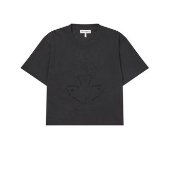 Munthe Cutest T-Shirt - female - Munthe - T-Shirts - Black - 2XL - Tops
