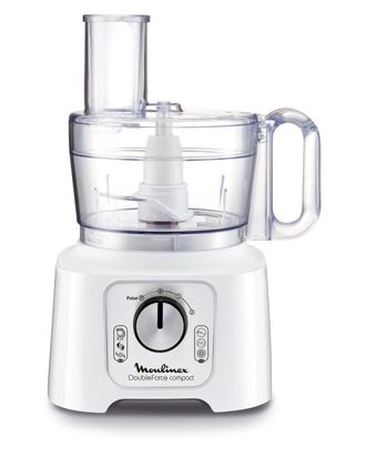 Moulinex Fp5441 Robot De Cocina 800 W 2,2 L Blanco, Plata, Gris