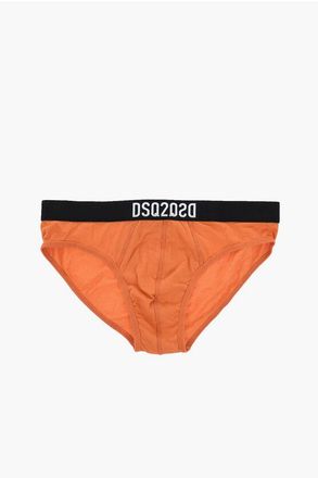 Dsquared2 Stretch Cotton Brief with Logoed Elastic Band size Xxl