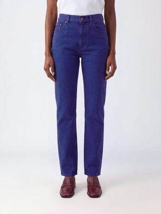 Chlo&eacute; High-Waisted Skinny Fit Cotton Denim Jeans
