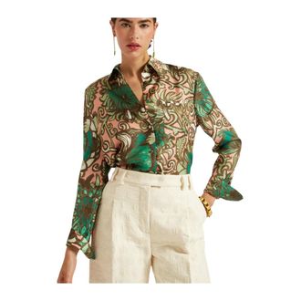 La DoubleJ Boy Shirt - Dames - Blouses & Shirts - Veelkleurig - Maat: XS Zijde