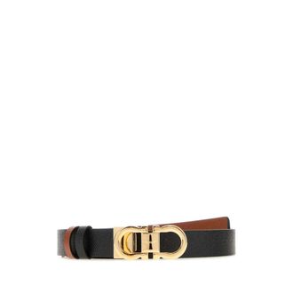 Ferragamo Dames, Accessoires, Zwart, Maat: 85 CM Leer