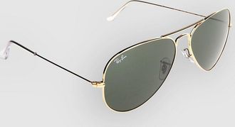 Ray-Ban Aviator Large Metal Gold Solid Gafas de Sol amarillo