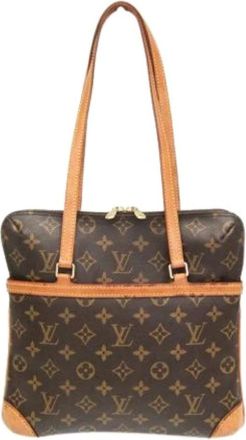Louis Vuitton Pre-owned Shoulder Bags, female, Brown, Size: ONE SIZE Pre-owned Canvas Shoulder Bag