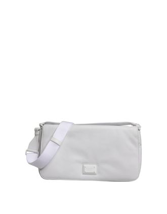 Dolce & Gabbana White Logo Plaque Crossbody Shoulder Borse Women Womens Bag