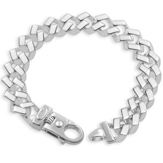 Pompeii3 Mens 14k Gold (80gram) or Platinum (150gram) 14mm Link Bracelet 9.25