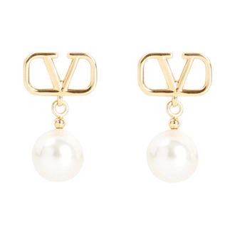Valentino Garavani VLogo Signature Pearl Earrings