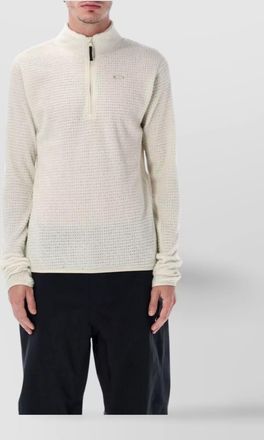 Oakley alpha half zip sweatshirt with high collar