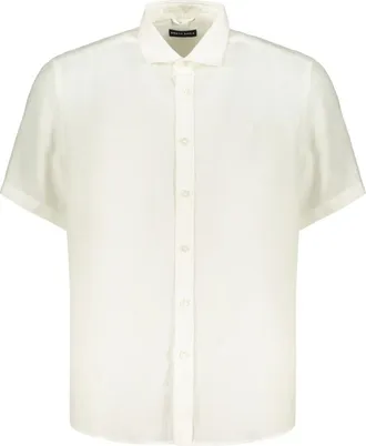 North Sails Overhemden, Heren, Wit, M, Halskraag Shirt