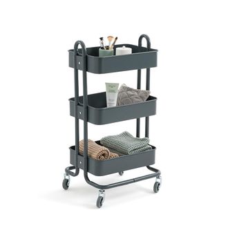 Sohome Stalen dressoir met wieltjes, Lirya