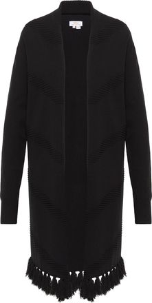 Usha Gebreid vest Dames zwart