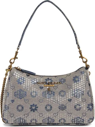 Kurt Geiger Highgate Shoulder Bag in Open Blue at Nordstrom Rack