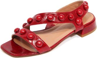 A.Bocca Kardinaal Sandaal in Sandaalstijl - Dames - Sandalen - Rood - 37 EU - Schoenen