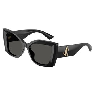 Jimmy Choo London Cat Eye Zonnebril - Dames - Accessoires - Zwart - Maat: 54 MM