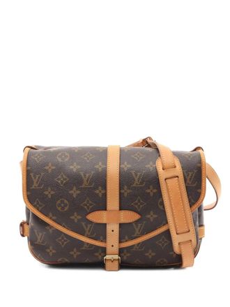Louis Vuitton 2008 Saumur 30 shoulder bag - women - PVC/Leather - One Size - Brown