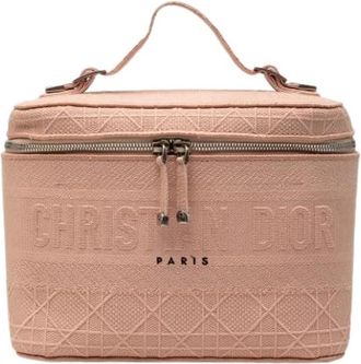 Dior Pre-owned Vanity Bag - Dames - Vintage Handtas - Roze - ONE Size - Vintage