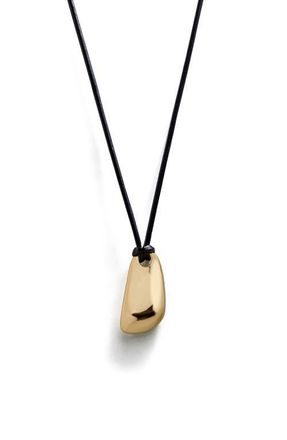 BaubleBar Tallulah Pendant Necklace in Gold at Nordstrom