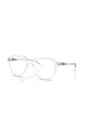 Michael Kors 53mm Round optical glasses in Transparent at Nordstrom