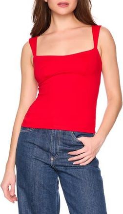 Susana Monaco Angle Strap Camisole in Perfect Red at Nordstrom Rack, Size X-Small