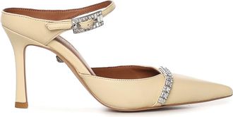 Kurt Geiger Leather Mule With Crystals