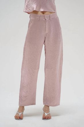 LnA Kait Shine Pant In Rosewater