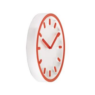 MAGIS Wall clock Horloges - Orange - ABS - Designer Naoto Fukasawa
