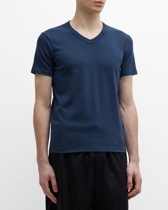 Tom Ford Mens Cotton Stretch Jersey T-shirt
