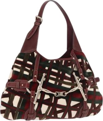 Gucci Pre-owned Vintage Schoudertas - Dames - Vintage Schoudertas - Veelkleurig - ONE Size - Vintage