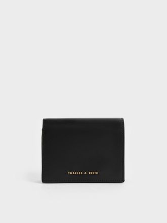 Charles & Keith Cassia Snap Button Mini Short Wallet