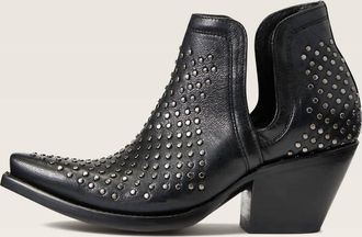 Ariat Womens Dixon Studded Western Boots In Brooklyn Black
