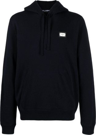 パーカー・フーディ DOLCE  GABBANA Men Sweater G9BKTT II7FQHN9RA Black Men's sweatshirts: hooded or non-hooded | Dolce&Gabbana®