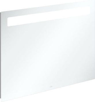 Villeroy & Boch More To See spiegel met ge&iuml;ntegreerde LED verlichting horizontaal 3 voudig dimbaar 100x75x4.7cm