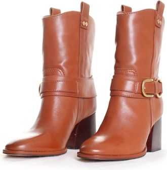 Vince Camuto Womens Laila Booties In Whiskey