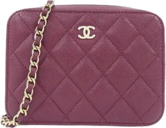 Chanel Pre-owned Timeless Classic Caviar Skin Shoulder Bag - - Pre-owned - Donna - Rosso - ONE SIZE