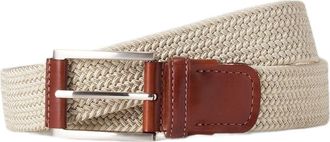 Robert Talbott Stretch Nylon Garfield Belt in Natural at Nordstrom, Size 38