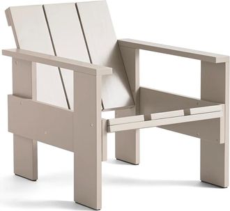 HAY Crate Lounge Chair, L 77 cm, london fog