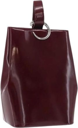Cartier Pre-owned Leren Schoudertas - Dames - Vintage Schoudertas - Rood - ONE Size - Leer - Vintage
