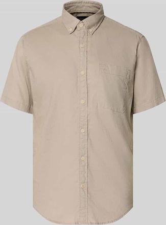 Camel Active Regular Fit Freizeithemd mit Button-Down-Kragen in Beige, Gr&ouml;&szlig;e 3XL