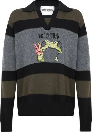 Iceberg Maglione Polo - - Knitwear - Uomo - Multicolore - M