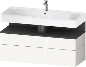 Duravit Qatego Mueble Bajo Lavabo, 1 Extra&iacute;ble Y 1 Caj&oacute;n, - Duravit