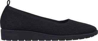 Skechers Womens Cleo Flex Wedge Shoes In Black