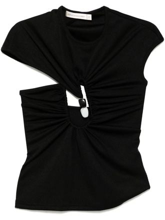 CHRISTOPHER ESBER Helix Crystal T-shirt - Black