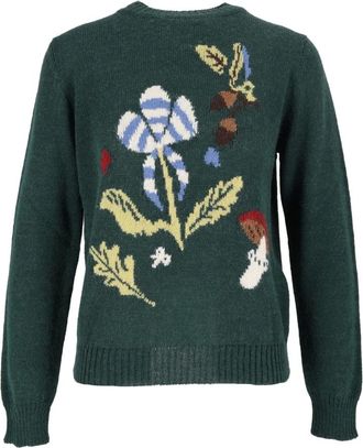 Max Mara Top Nitra - Knitwear - Mujer - Verde - XS