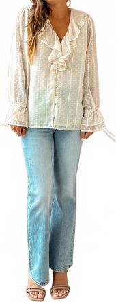 Lost + Wander Poetry Blouse In Ivory