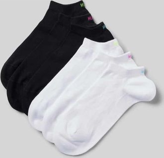 HUGO BOSS Socken mit Label-Detail im 6er-Pack in Weiss, Größe 39-42