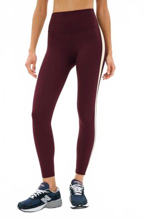SPLITS59 Clare High Waist Rigor Leggings In Cherry/cream