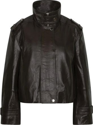 Dante6 Kleo Leren Jas - Dames - Jassen - Bruin - Maat: XL Leer
