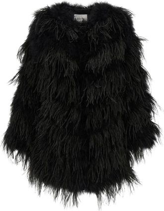 Yves Salomon Caban - Coats - Mujer - Negro - S