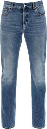 Alexander McQueen Hombre, Vaqueros, Azul, Talla: M