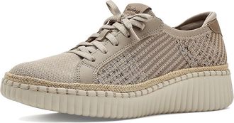 Skechers Wilshire Blvd - Breezy Stroll Womens Shoes Taupe : 7.5 B - Medium, Faux Leather/Textile